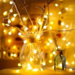 Picture of Fairy Lights Battery Operated Christmas Fairy Lights 5M 50 LEDs Warm White Waterproof Battery Fairy Lights 