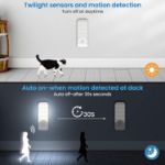 Picture of Motion Sensor Lights Indoor USB Rechargeable Night Light Cupboard Lights with 3 Modes Stick-on Night Lights with Magnetic Strips