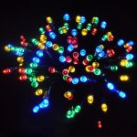 Picture of  30 Metres Led Multi Colours RGB String Fairy Lights for Christmas Tree Party Wedding Events, 8 Modes, Timer, Long Lead