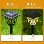  large outdoor solar lights