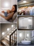 Picture of  Modern Dimmable Touch Light Buit-in 1000mAh Large Battery Rechargeable LED Tap Lights | Magnet Stick on Closet Light | Portable LED Puck Night Lights