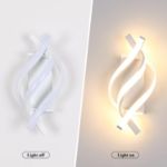 Picture of Modern LED Wall Lights, 22W Creative LED Wall Light, Indoor Wall Lamp for Bedroom Living Room Hallway, Warm White Light 3000K