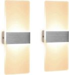 Picture of Wall Lights Indoor 12W Acrylic Modern Wall Wash Light LED Wall Lamp for Living Room, Hallway, Bedroom