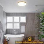 Picture of  Gold LED Ceiling Light, 36W 4000K Natural White Ceiling Lights, 3240LM Round Ceiling Lights for Bedroom, Kitchen