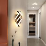 Picture of  22W LED Wall Light Indoor, Spiral LED Wall Lamp, Modern Wall Lights for Living Room Bedroom, Warm White Light, 3500K