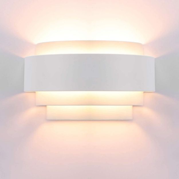Picture of Modern LED Wall Lights Up and Down Wall Lamp Indoor Wall Sconce Lights Uplighter Downlighter E27 Warm White