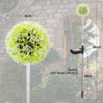 Picture of Solar Lights Outdoor Garden, 4 Pack Dandelion Garden Lights with 16 Colourful LEDs, Waterproof Solar Flower Lights for Lawn Yard Garden 