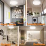 Picture of 12W Led Bathroom Ceiling Light, Aluminum 6000K Surface Mounted Led Ceiling Light Fittings for Kitchen, Living Room