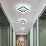 Picture of  LED Ceiling Light, 24W Modern Ceiling Lamp, Square LED Ceiling Lights for Bedroom Hallway 