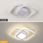 Picture of 32W LED Ceiling Lighting, 4000K Neutral Light, Modern Square Aluminum Ceiling Light Fitting  for Bedroom, Kitchen, Living Room, Hallway