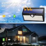 Picture of Solar Lights Outdoor, Upgraded 78 LED Solar Motion Sensor Security Lights - Solar Powered Lights Waterproof