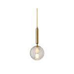 Picture of Modern Glass Globe Pendant Light Fixtures,Glass Ball Ceiling Chandelier Hanging Lamp for Bedroom Dining Room Restaurant Living Room