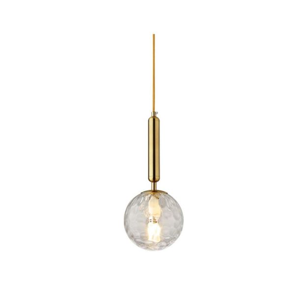 Picture of Modern Glass Globe Pendant Light Fixtures,Glass Ball Ceiling Chandelier Hanging Lamp for Bedroom Dining Room Restaurant Living Room