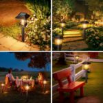 Picture of Solar Lights Outdoor Garden, 12 Pack Solar Stake Lights Garden Lights Solar Powered Waterproof,Auto On/Off Solar Path Lights for Pathway Yard Patio Landscape