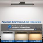 Picture of Under Cabinet Kitchen Lights, 6000K Dimmable Wireless Motion Sensor Wall Lights, USB-C 2500mAh Rechargeable Battery Operated LED lights indoor 