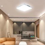 Picture of LED Ceiling Lights 36W, 3300lm Super Bright Square LED Ceiling Light, Daylight White 