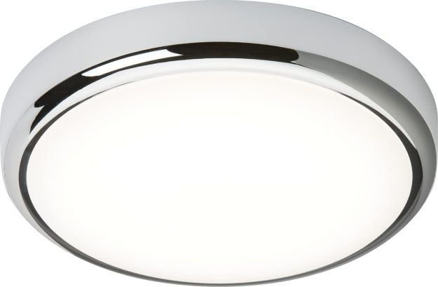 Picture of  LED Bathroom IP65 14W CCT Adjustable Wall or Ceiling mounting Bulkhead Fitting with Chrome Trim 315mm 