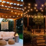 Picture of Outdoor Festoon Lights Mains Powered 30M/100FT, Garden Lights Outdoor String Lights with 1W 50+2 Shatterproof G40 Bulbs for Patio, Backyard, Garden,