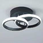 Picture of Modern Ceiling Light 22W LED Cool White 6000K,  Square LED Ceiling Lights (White) 