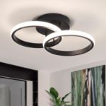 Picture of Modern Ceiling Light, 32W Round LED Ceiling Light 2350lm, Warm White 3000K, Round Ceiling Lamp for Bedroom Hallway Balcony Corridor