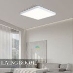 Picture of 18W LED Ceiling Light, 12-Inch Square, 6500K Cold Light – Super Bright & Energy Efficient Lighting