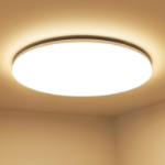 Picture of 24W Waterproof LED Ceiling Light, Warm White 3000K , 2400lm Flush Mount for Bathroom, Kitchen, and More