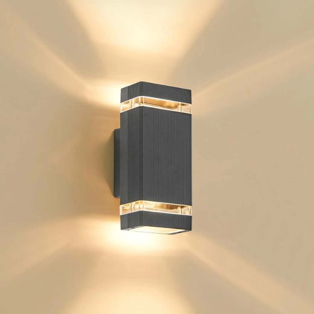 Picture of LED Up and Down Wall Light – IP44 Waterproof, Modern Outdoor Wall Lamp with Double , Wall Mounted