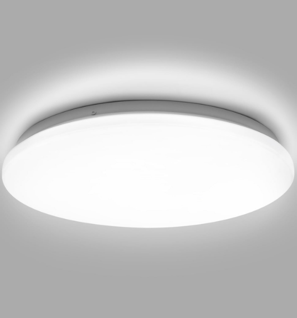 Picture of 36W LED Flush Mount Ceiling Light, 6000K Cool White for Living Room, Bedroom, Kitchen & Hallway