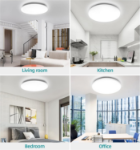 Picture of 36W LED Flush Mount Ceiling Light, 6000K Cool White for Living Room, Bedroom, Kitchen & Hallway