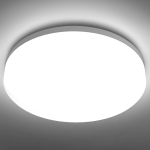 Picture of Bathroom Ceiling Light, 18W 2100lm Bath Ceiling Lights, IP54 Waterproof Bathroom Lights Ceiling, 6500K Bathroom Lighting, Modern Flush LED Ceiling Light for Kitchen