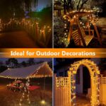 Picture of Star Fairy Lights, LED Battery Powered String Lights, 8 Lighting Modes, Decoractive for Indoor Outdoor, Bedroom, Wedding, Valentine, Christmas