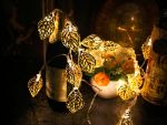 Picture of 3M Rose Gold 20LED Fairy Lights - Elegant Metal String Lights with USB Power and Remote