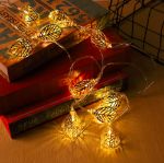 Picture of 3M Rose Gold 20LED Fairy Lights - Elegant Metal String Lights with USB Power and Remote