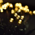 Picture of 200 LED Solar-Powered Warm White String Lights - 8 Modes with Remote Control