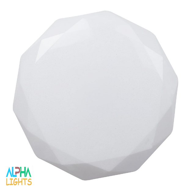 Picture of Round 24W LED Ceiling Panel Light - Ultra-Bright 6000K Cool White Illumination