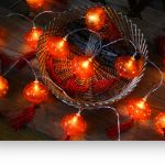 Picture of 3m 20 Lamp USB-Powered Chinese Lantern String Lights, Warm White Fairy Lights with 8 Modes and Remote Control