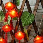 Picture of 3m 20 Lamp USB-Powered Chinese Lantern String Lights, Warm White Fairy Lights with 8 Modes and Remote Control