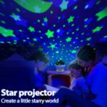 Picture of 360° Rotation Baby Star Projector Night Light | 8 Lighting Modes | Perfect Gift for Kids (Blue)