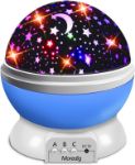 Picture of 360° Rotation Baby Star Projector Night Light | 8 Lighting Modes | Perfect Gift for Kids (Blue)