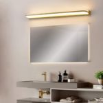 Picture of LED Mirror Front Light 9W, Front Lighting IP44 for Mirror, Bathroom Over Mirror Light, Stainless Steel Base Bathroom Wall Light