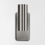 Picture of Modern Brushed Chrome IP65 Rated Up/Down Outdoor Security Wall Light