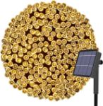 Picture of Solar Fairy Lights Outdoor, 24M/79ft 200 LED Solar Powered Garden Lights Outside 8 Modes Waterproof Solar String Lights for Trees