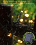 Picture of Solar Fairy Lights Outdoor, 24M/79ft 200 LED Solar Powered Garden Lights Outside 8 Modes Waterproof Solar String Lights for Trees