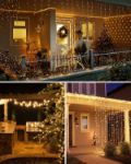 Picture of Solar Fairy Lights Outdoor, 24M/79ft 200 LED Solar Powered Garden Lights Outside 8 Modes Waterproof Solar String Lights for Trees