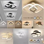 Picture of Modern Chic LED Tricolor Ceiling Light , Stylish & Energy-Saving Lamp for Bedroom & Living Room