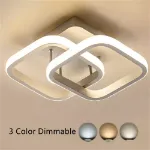 Picture of Modern Chic LED Tricolor Ceiling Light , Stylish & Energy-Saving Lamp for Bedroom & Living Room