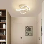 Picture of Modern Chic LED Tricolor Ceiling Light , Stylish & Energy-Saving Lamp for Bedroom & Living Room