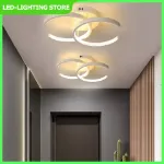 Picture of Modern Chic LED Tricolor Ceiling Light , Stylish & Energy-Saving Lamp for Bedroom & Living Room