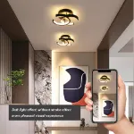 Picture of Modern Chic LED Pendant Light, Dimmable Ceiling Fixture for Living Room & Bedroom