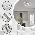 Picture of Dimmable Modern LED Ceiling Light Chandelier – Stylish Lighting Fixture for Living Room & Bedroom